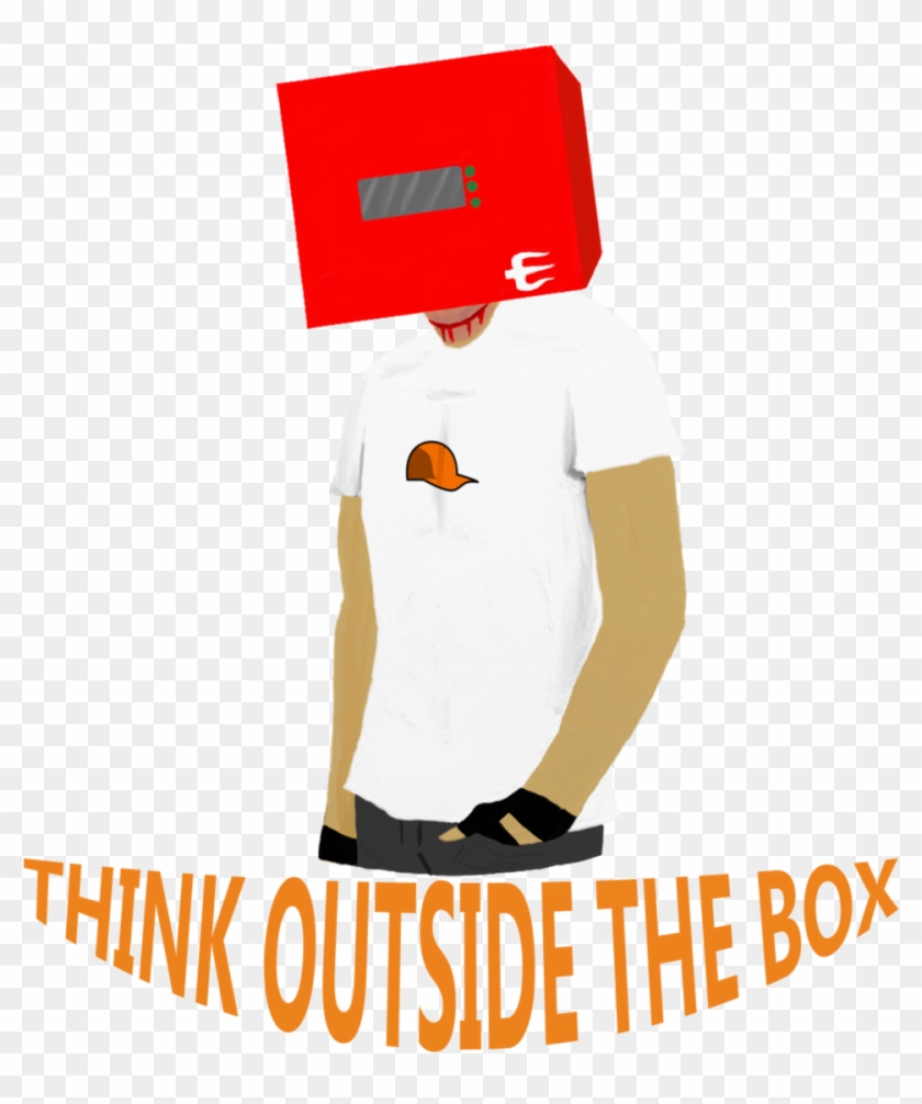 Think Outside The Box By Swedone - Illustration #1239611