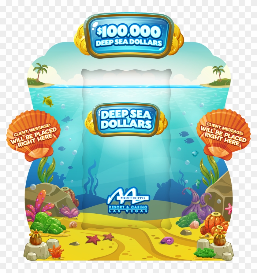 Deep Sea Dollars E-game Board - Cartoon #1239633