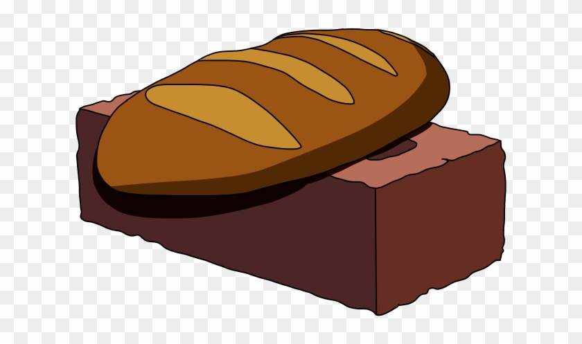 A Piece Of Bread On A Brick By Coulrocarnivalesque - Potato Bread #1239671