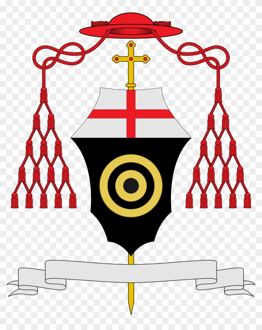 Coat Of Arms Of Cardinal Francesco Albizzi - Coat Of Arms Bishop #1239732