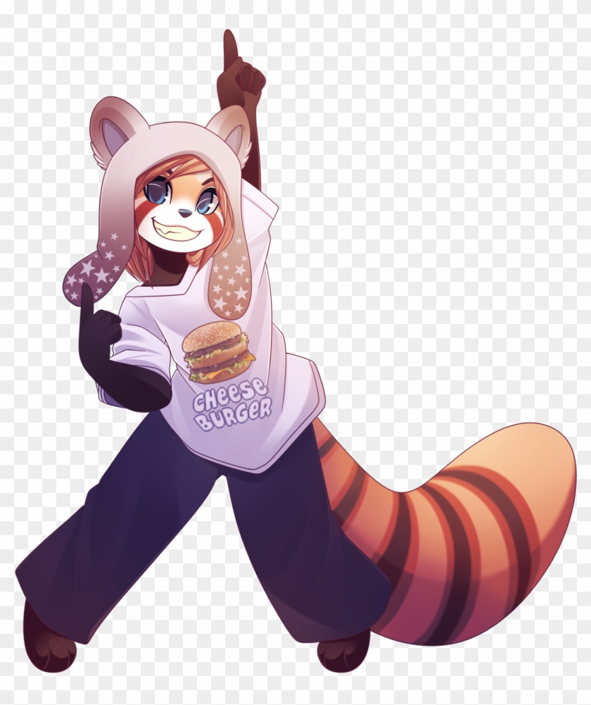 Furry Fandom Red Panda Giant Panda Drawing - Red Panda Furry Art #1239728