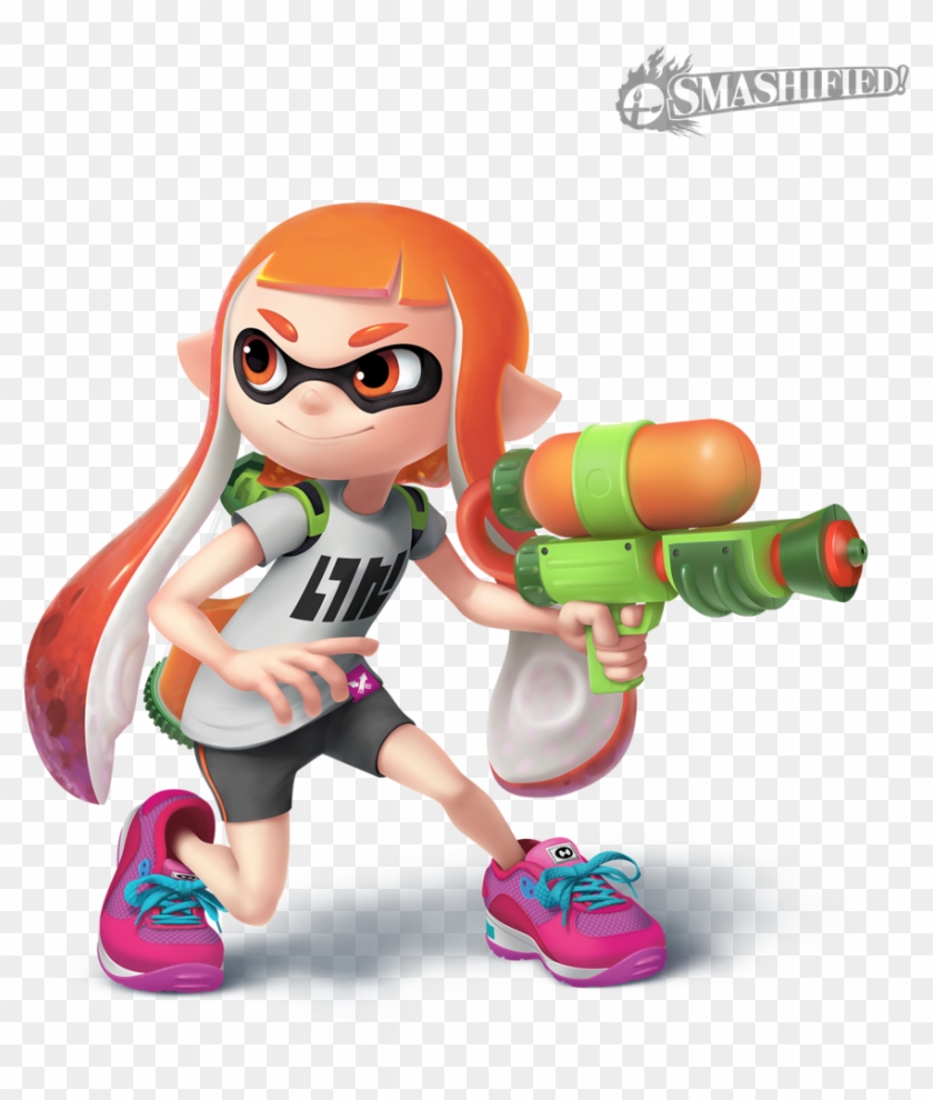 Splatoon 2 Wii U Fandom Girl - Super Smash Bros. For Nintendo 3ds And Wii U #1239772