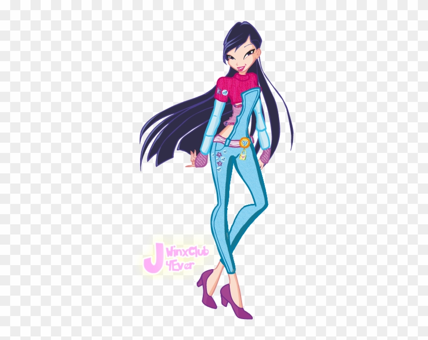 *please Not That These Are Just Outfits,but Their Hair - Winx Musa Season 4 #1239879