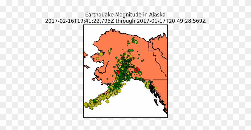 The Earthquakes In Alaska Seems To Be More Concentrated - Atlas #1239906