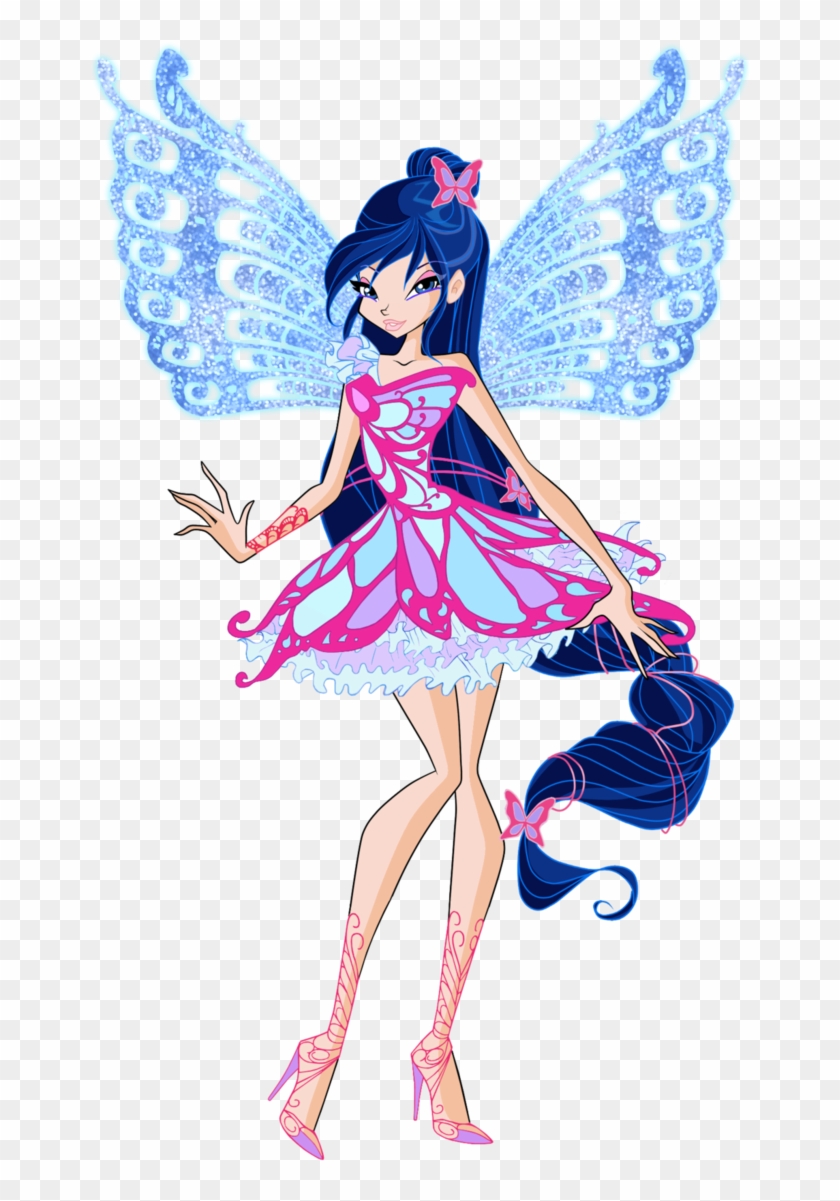 Musa Butterflix 2d By Winx Rainbow Love - Winx Club Musa Butterflix #1240000