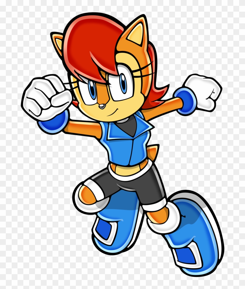 Sally Acorn In Sonic X - Sally Acorn Z Sonica #1240067