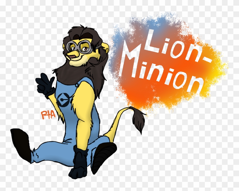 Lion Minion By Polion The Artist - Cartoon #1240158