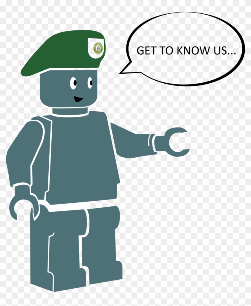 Green Berets Man Cartoon - Cartoon #1240191
