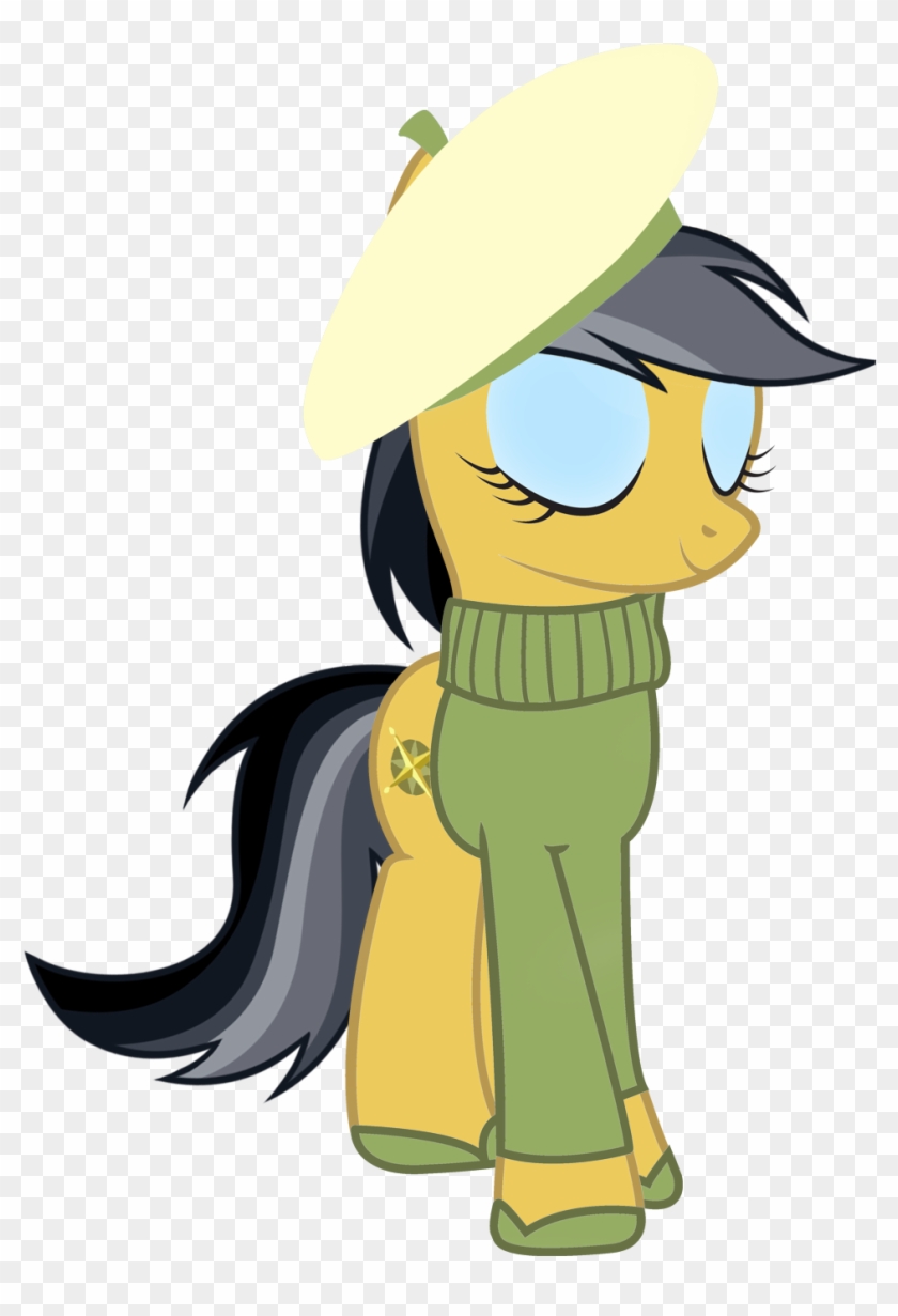 Cool77778, Beret, Clothes, Daring Do, Safe, Simple - My Little Pony Opalescence Pony #1240200