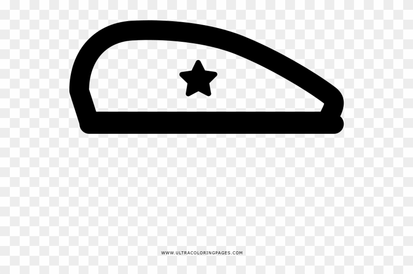 Beret Coloring Page - Boinas Para Colorir #1240202