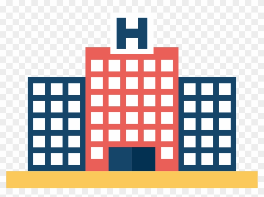 Royalty-free Icon - Hospital Building - Eclia Roche Chemiluminescence Troponine #1240425