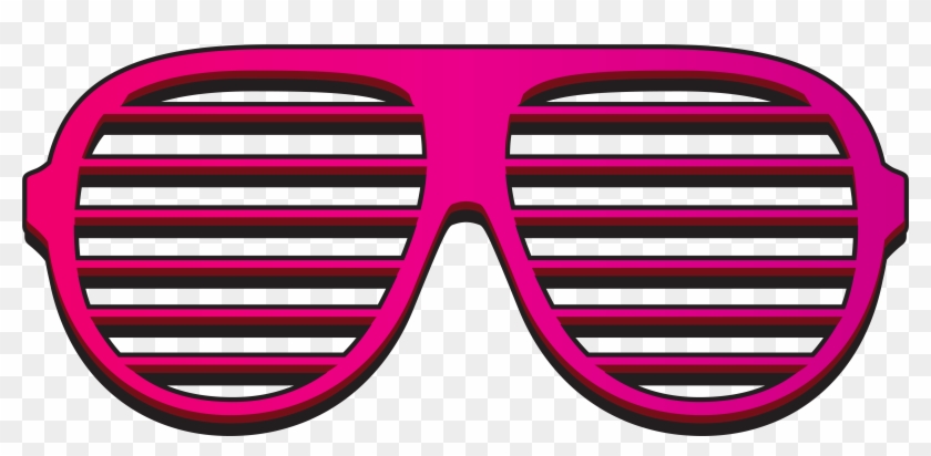 Pink Shutter Shades Png Clipart Image - Shutter Shades Clip Art #1240581