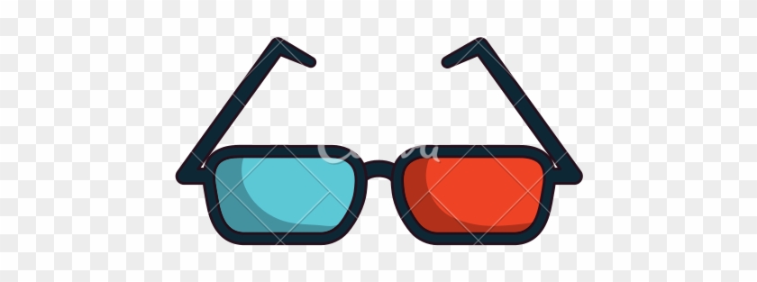 3d Glasses, Eyewear, Glasses, Stereo Glasses, Stereoscopic - Polarized 3d System #1240631