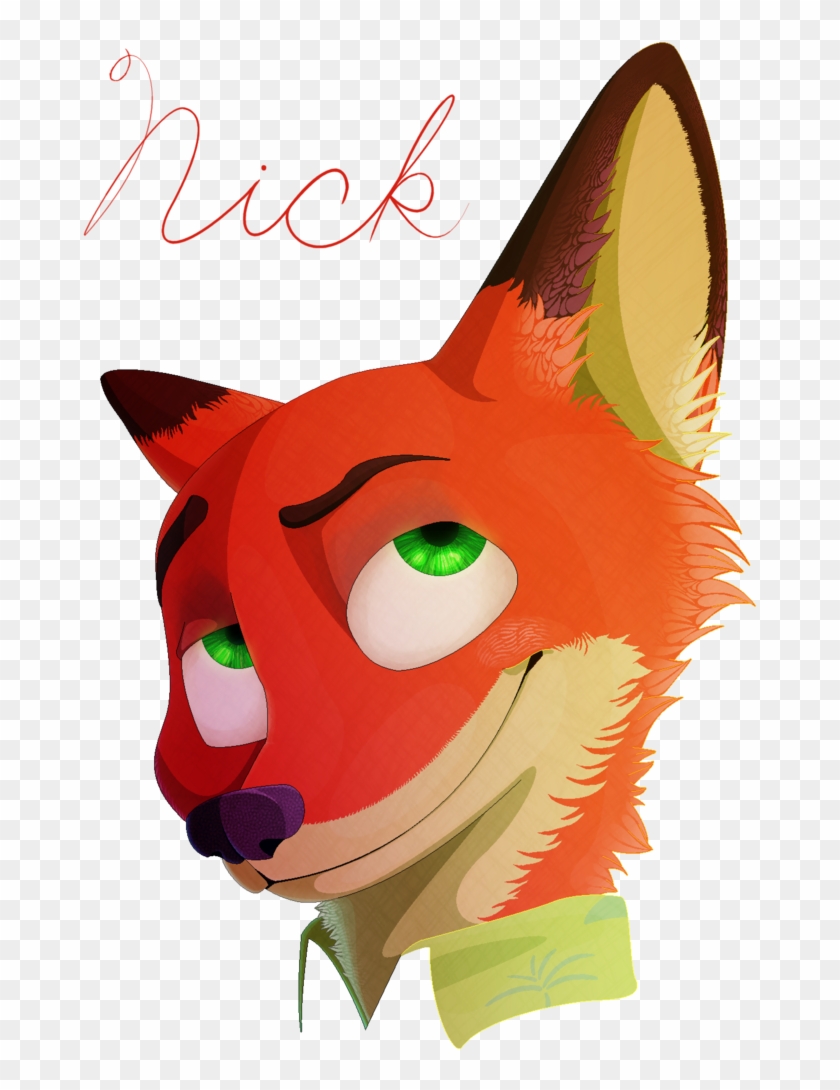 Nick Wilde By Serenity-wolfsong - Cartoon #1240680