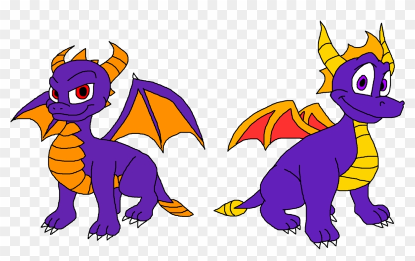 Mammal Fictional Character Purple Cartoon Dragon Mythical - Spyro #1240748