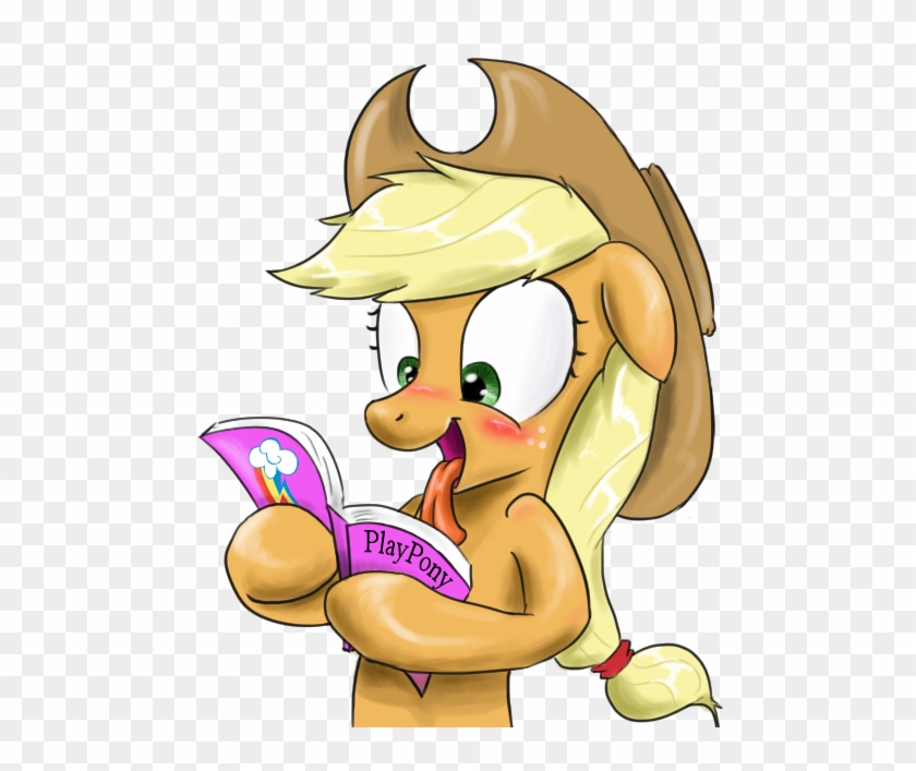 Playpony Rainbow Dash Applejack Fluttershy Pony Cartoon - Applejack #1240792