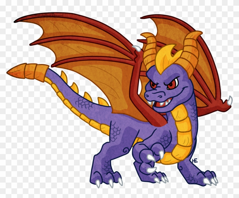 Spyro By Theleatherdragoni - Skylanders Dragons Spyro #1240822