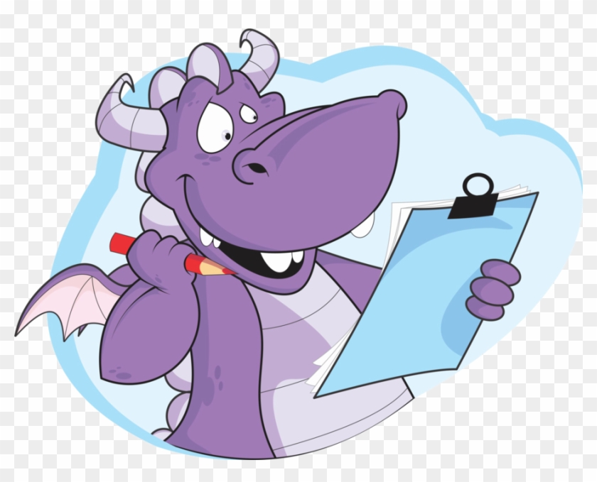 Purple Dragon By Marcelo-ilustra - Cartoon #1240994
