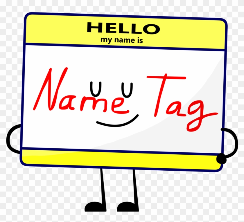 Name Tag Pose By Huangislandofficial - Name Tag #1241010