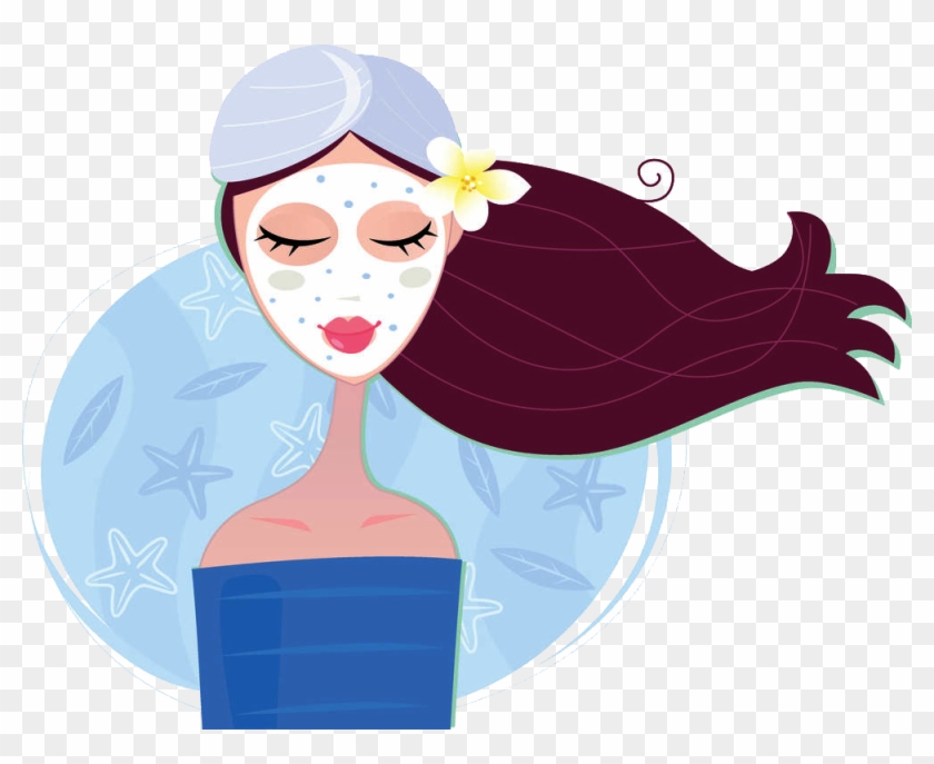 Day Spa Facial Royalty-free Clip Art - Spa Clip Art #1241043