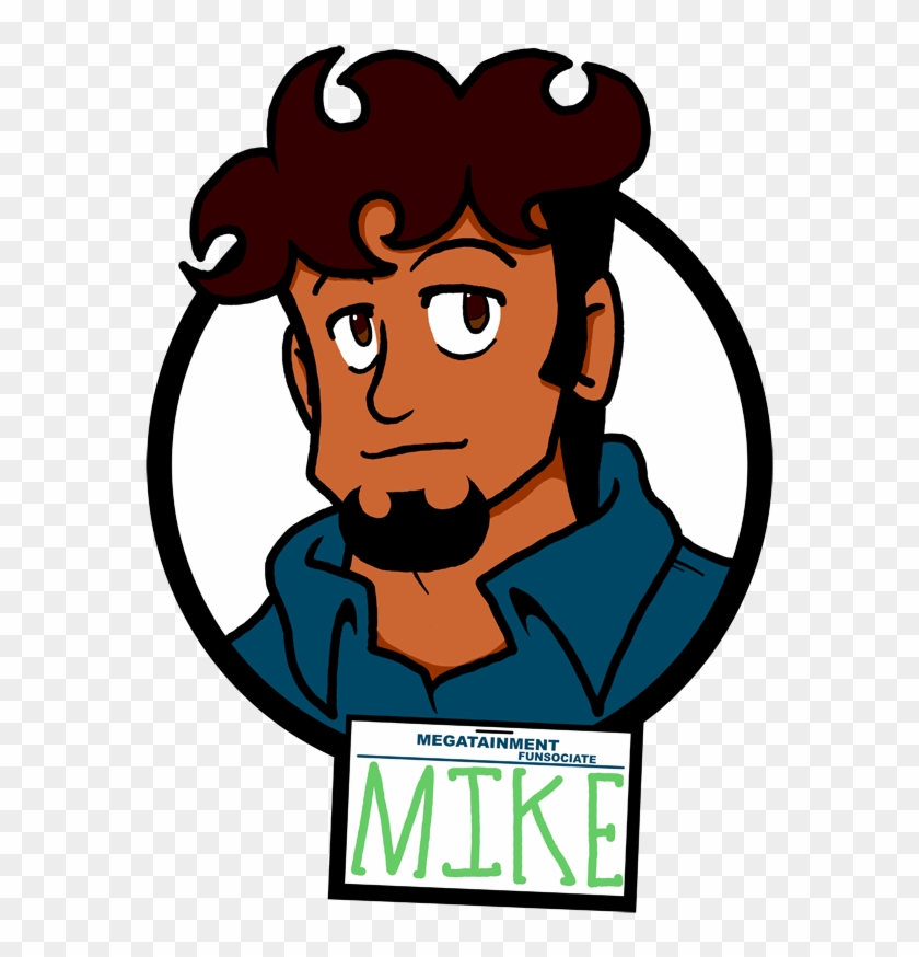 Mike Nametag By Crave The Bullet - Cartoon #1241082