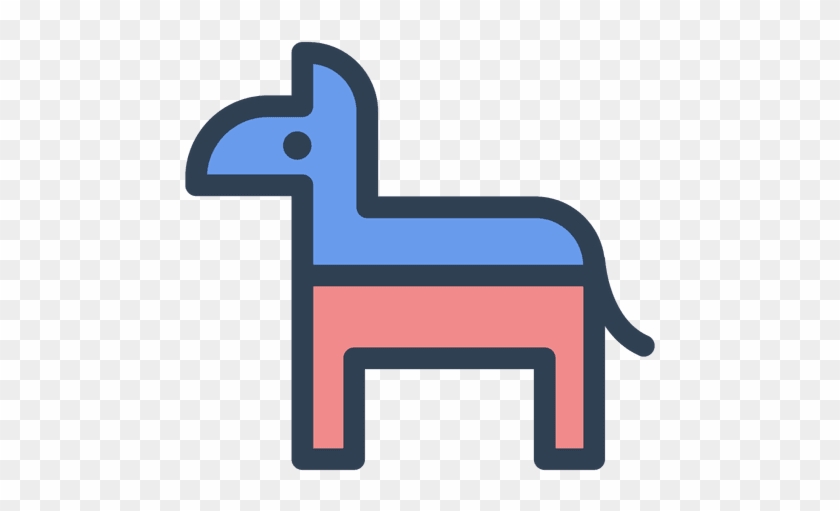 Democrats Donkey Transparent Png - Democratic Party #1241182