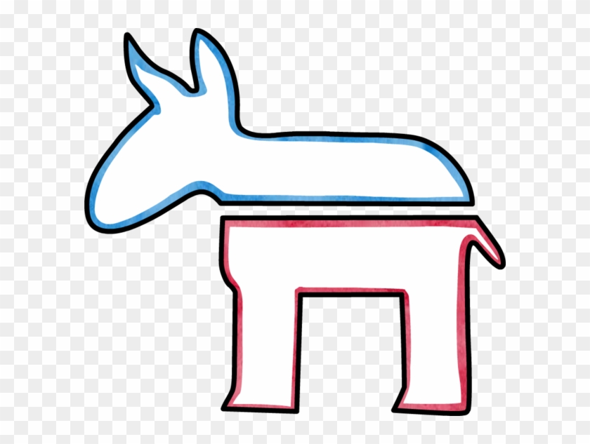 Us Democratic Party Donkey - Democratic Party #1241291