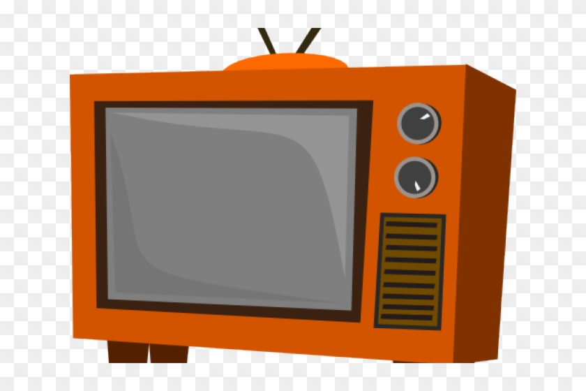 Old Tv Cliparts - Tv Set Clip Art #1241384