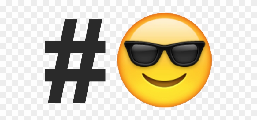 The Year's Most Popular Emojis And Hashtags - Emoji Cool Note Cards #1241392