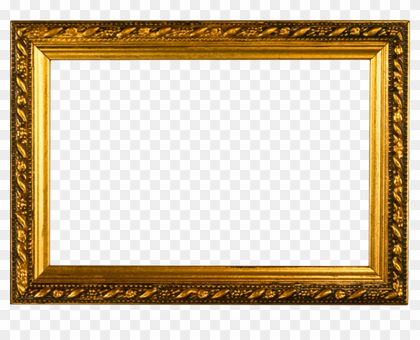 Gold Frame - Gold Picture Frame Psd #1241470