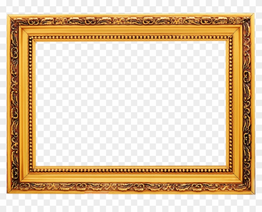 Gold Frame - Traditional Photo Frame Png #1241485