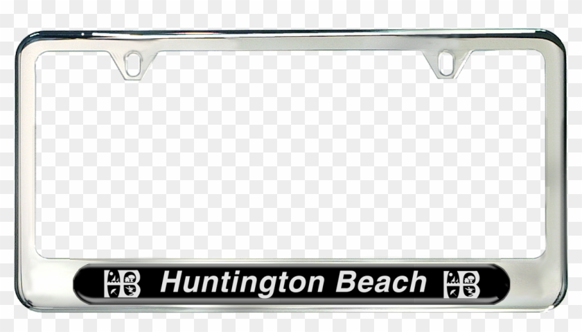 Huntington Beach License Plate Frame - Huntington Beach License Plate Frame #1241500