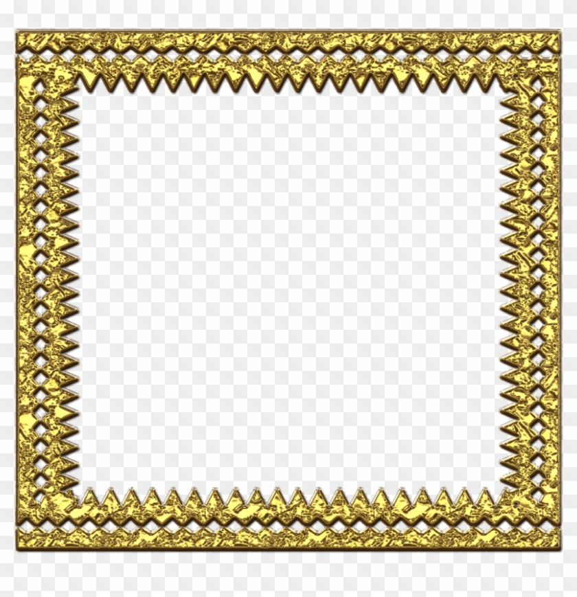 Gold Png Frame By Theartist100 On Deviantart - Picture Frame #1241522