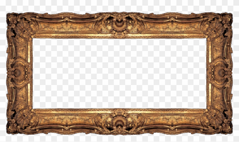 Black And Gold Frame Png - El Otro Cine [book] #1241590