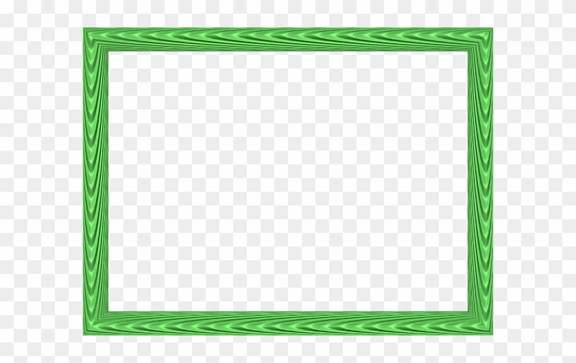 Green Border Frame Png Hd Mart - Green Borders And Frames Png #1241608