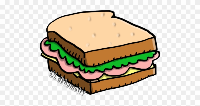 Ham Sandwich By Ldkhamster - Fast Food #1241685