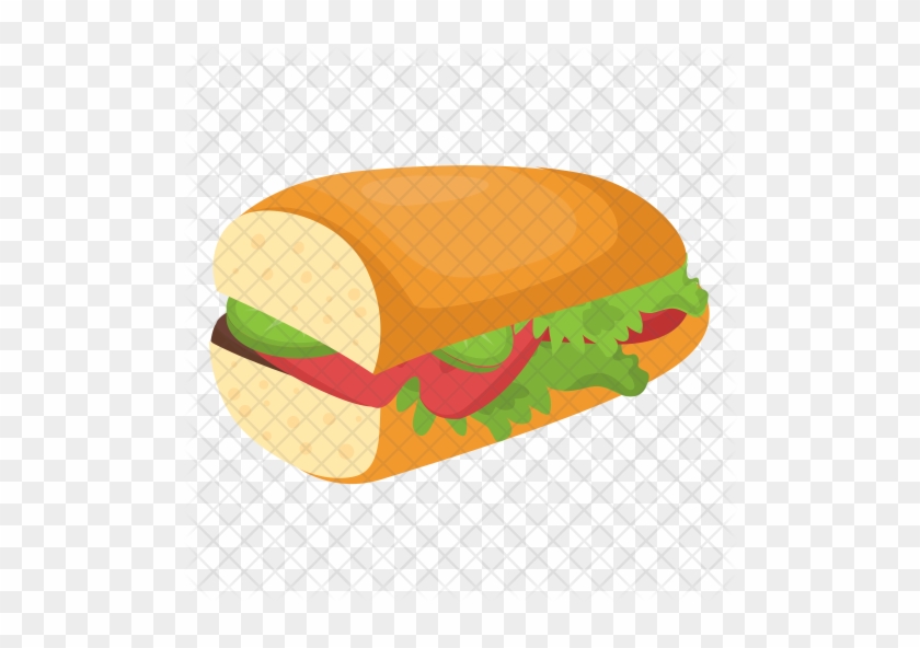 Sandwich Icon - Baguette #1241705