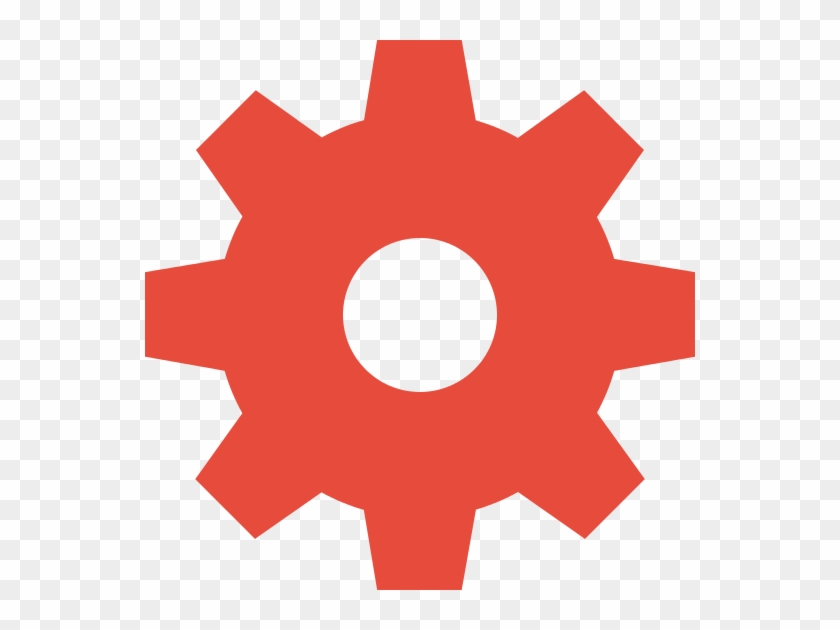 Gear Icon Vector - Circle #1241703