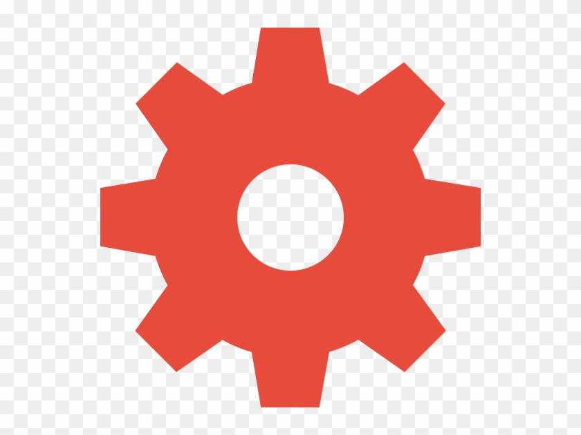 Gear Icon Vector - Circle #1241703