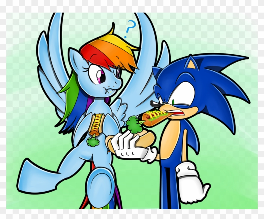 Sonic And Rainbow Dash Have A Baby For Kids - Sonic The Hedgehog Wings #1241743
