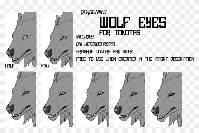 Wolf Eyes For Tokotas - Wolf Eyes #1241750