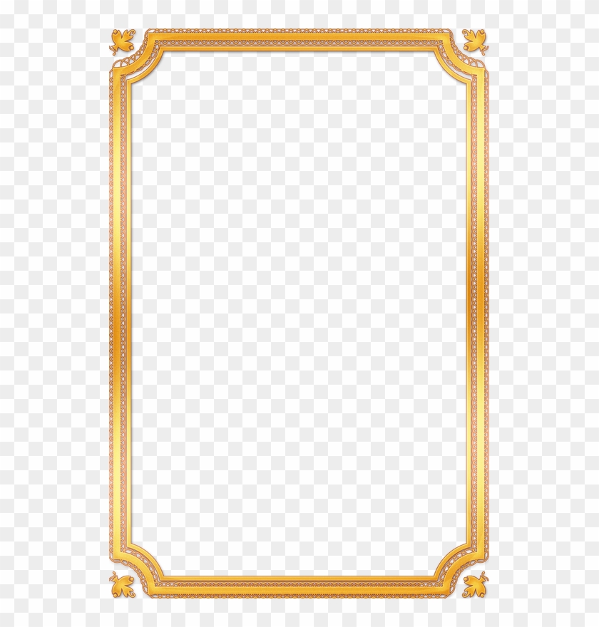 Frame Vintage Gold Ornate - Portable Network Graphics #1241757