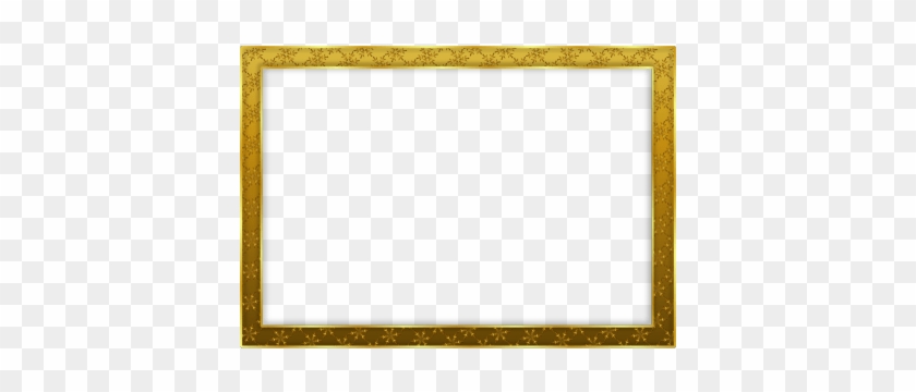 Simple Gold Frame Landscape - Gold #1241774