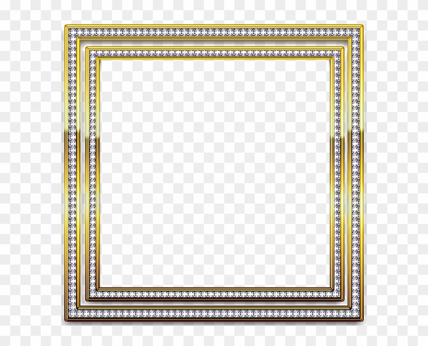 Diamond Picture Frames - Glamour Frame Png #1241778
