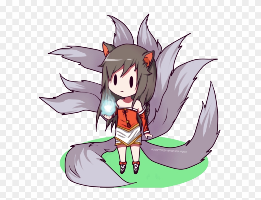 League Of Legends Ahri Chibi #1241859