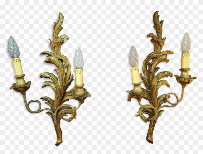 Great Pair Of Style Louis Xv Golden Wood - Louis Quinze #1241878