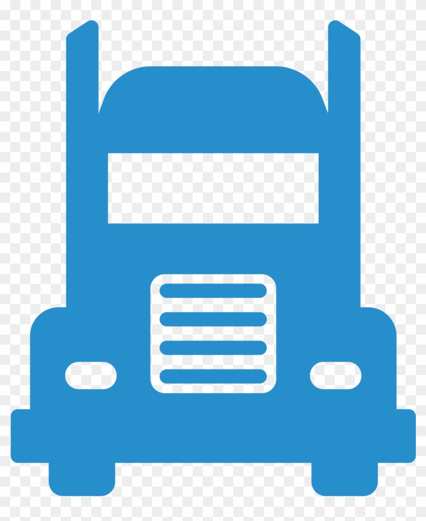 Semi-trailer Truck Car Computer Icons - Truck Icon Blue Png #1241901
