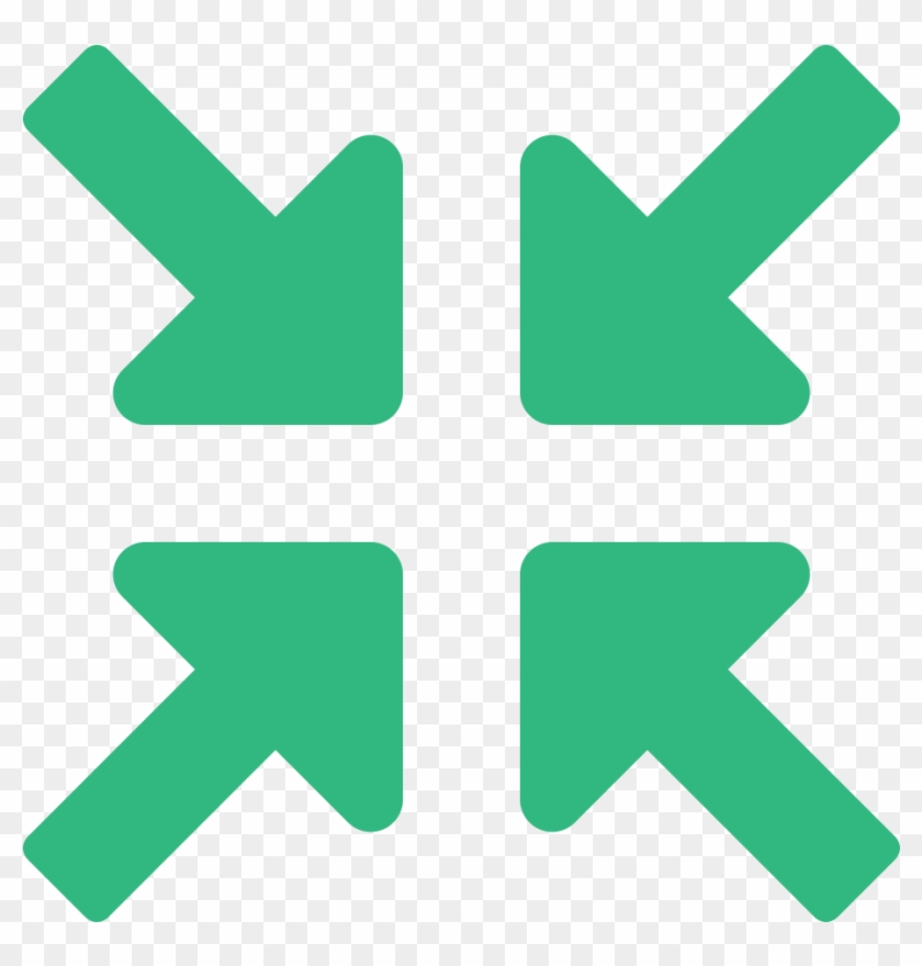 Exit Full Screen Icon #1242107