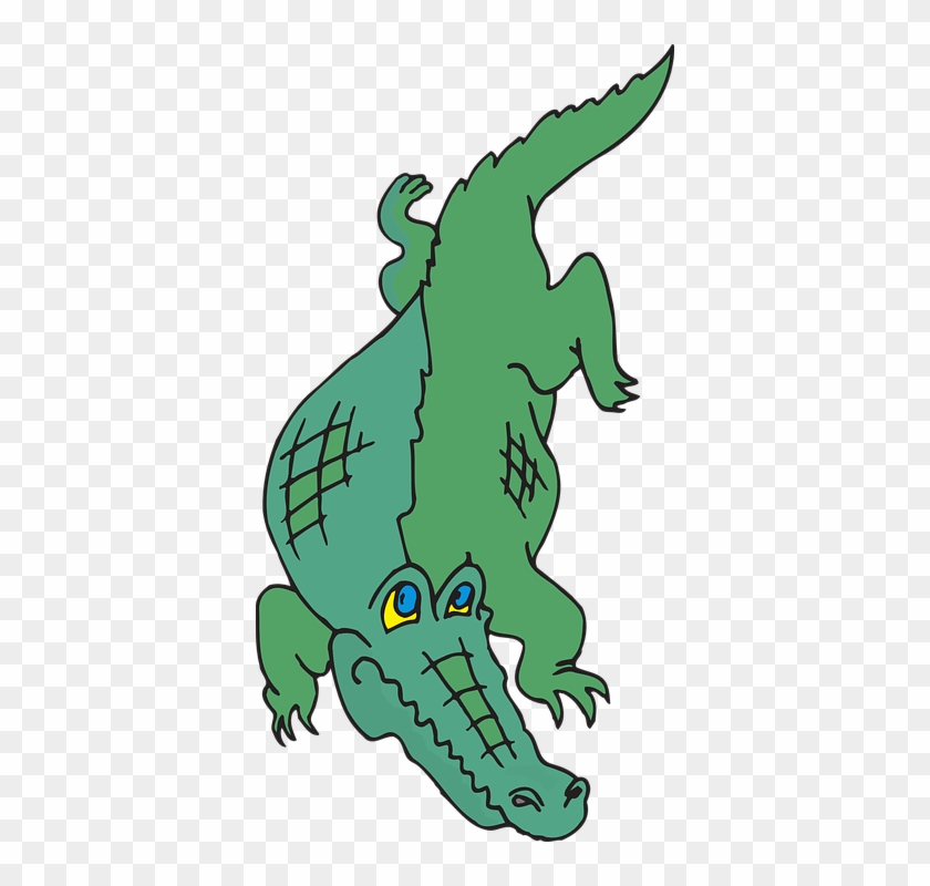 Claws Clipart Aligator - Gambar Kartun Buaya Anak #1242123