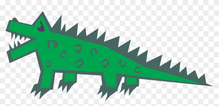 Claws Clipart Aligator - Crocodiles #1242136